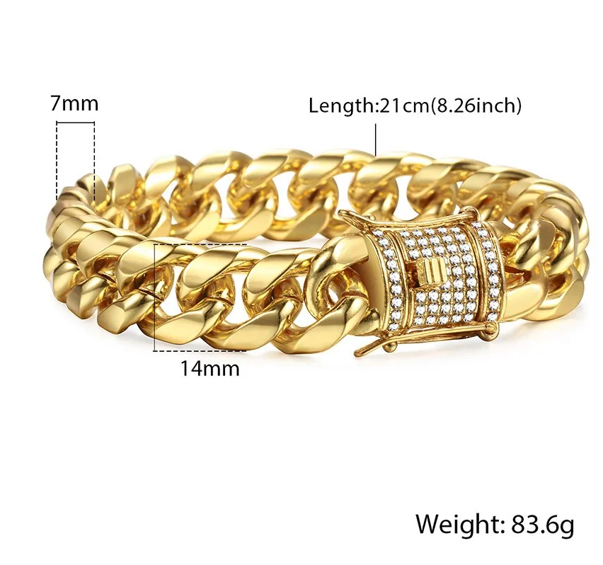 Miami Gold Bracelet