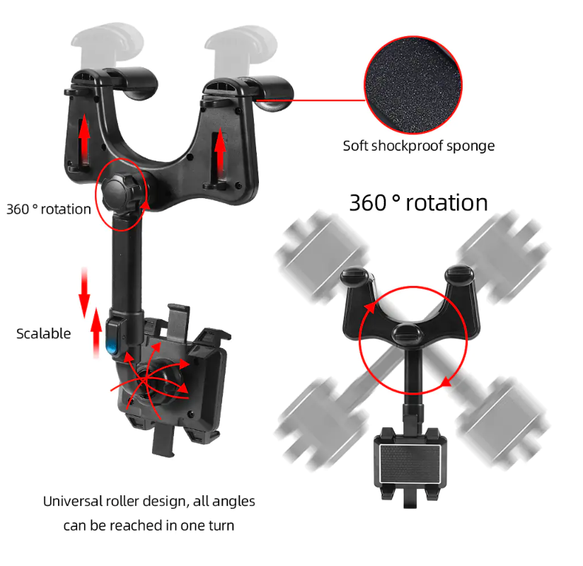 360° Car Phone Holder