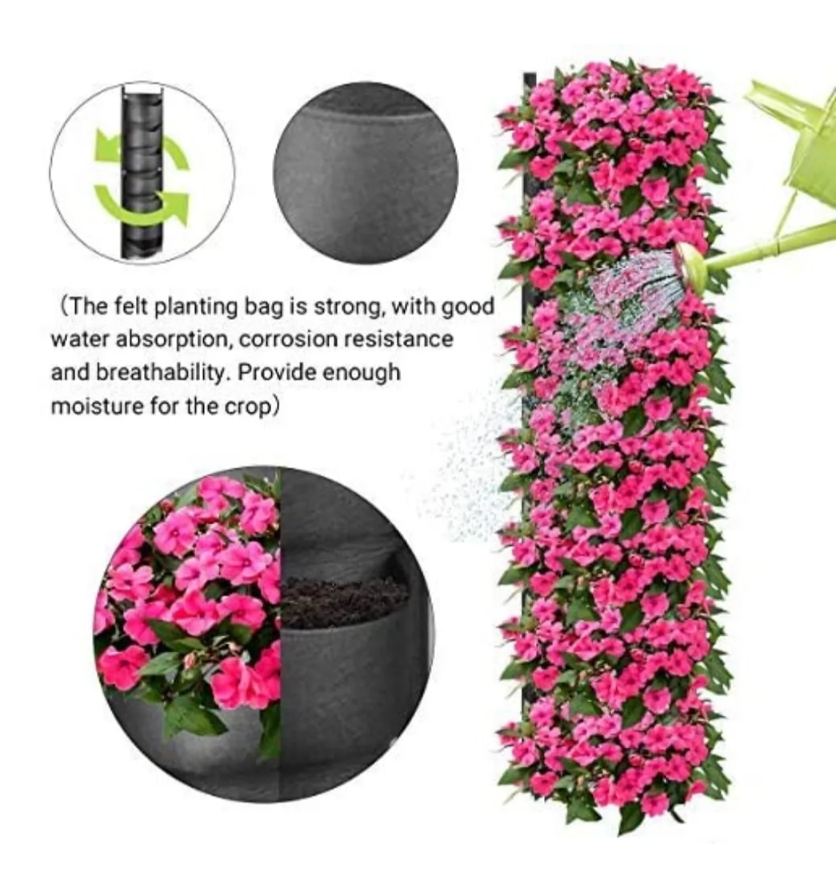 Vertical Hanging Pots