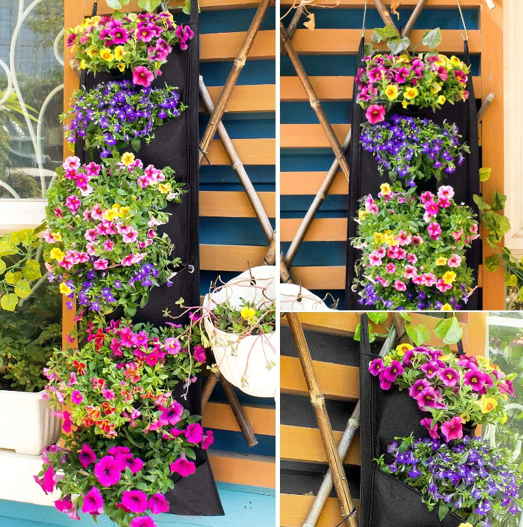 Vertical Hanging Pots