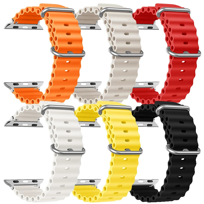 Ocean Band for Apple Watch (Series 3–10, SE, Ultra 2)