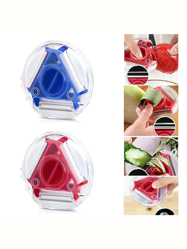 3-in-1 Magic Kitchen Tool – Peeler, Slicer & Shredder (50% OFF)