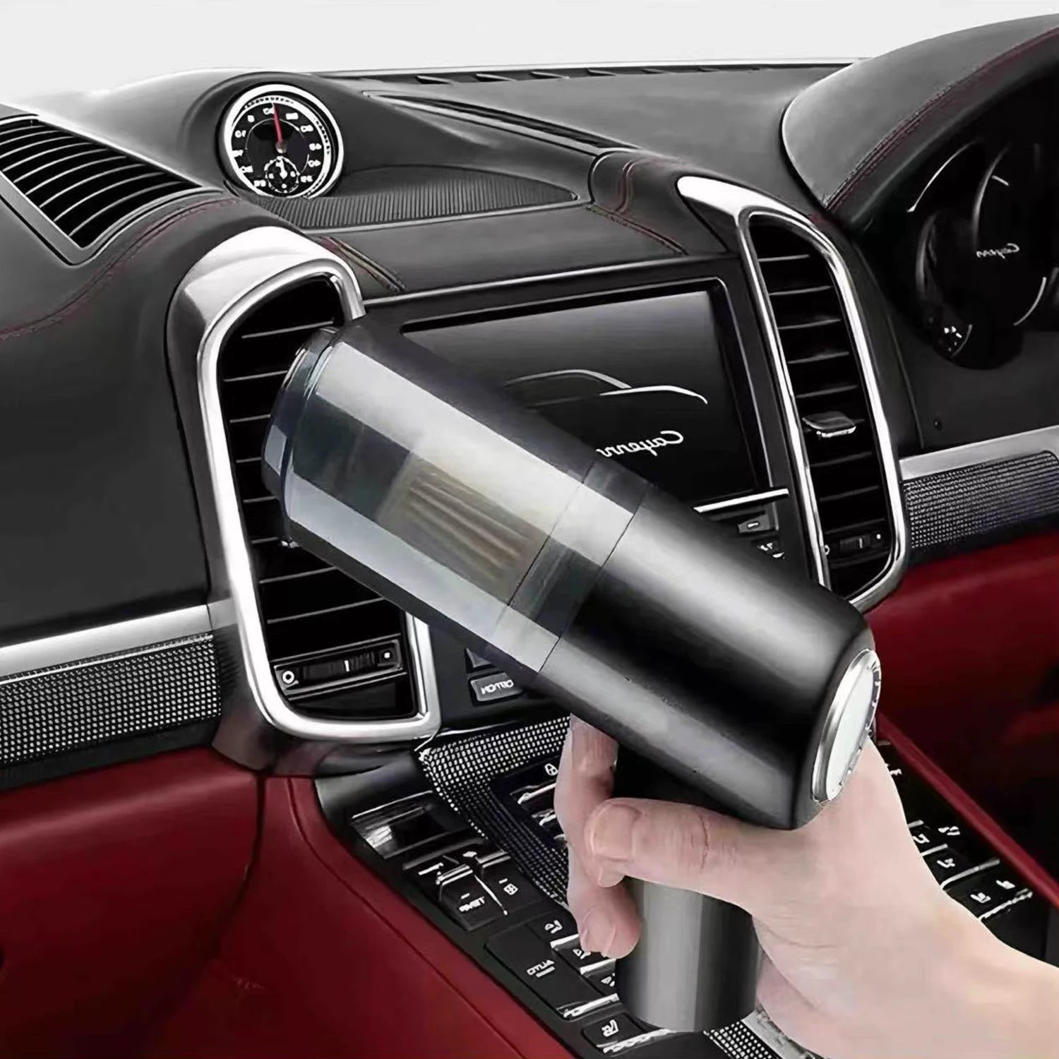 Handheld Car Vacuum Cleaner – Wireless, Dry & Wet Use