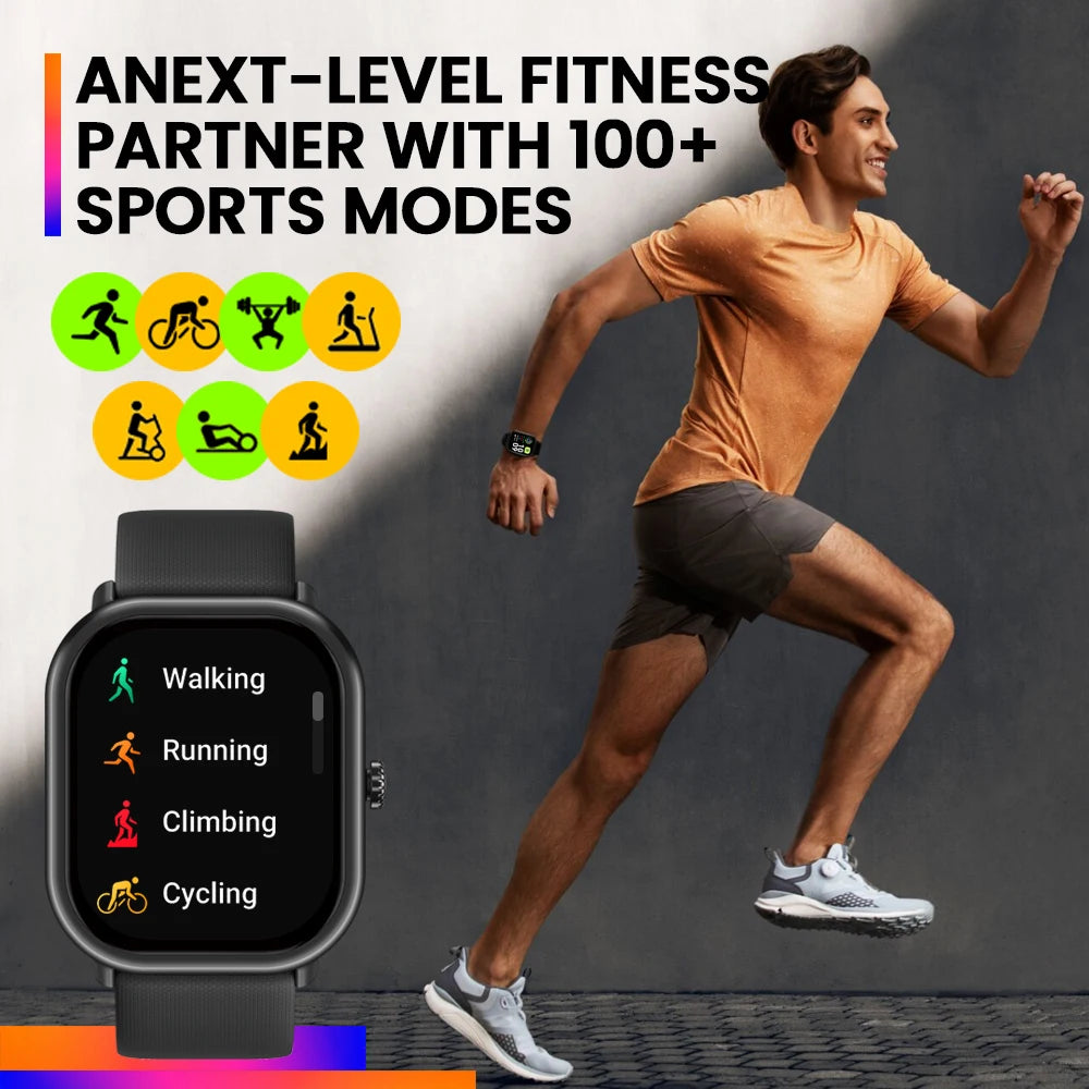 Zeblaze GTS 3 Pro – Smartwatch with AMOLED Screen & Health Monitor