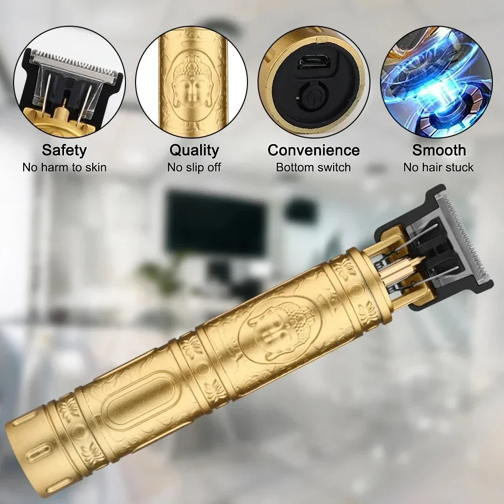 T9 Vintage Hair Trimmer – Cordless Rechargeable