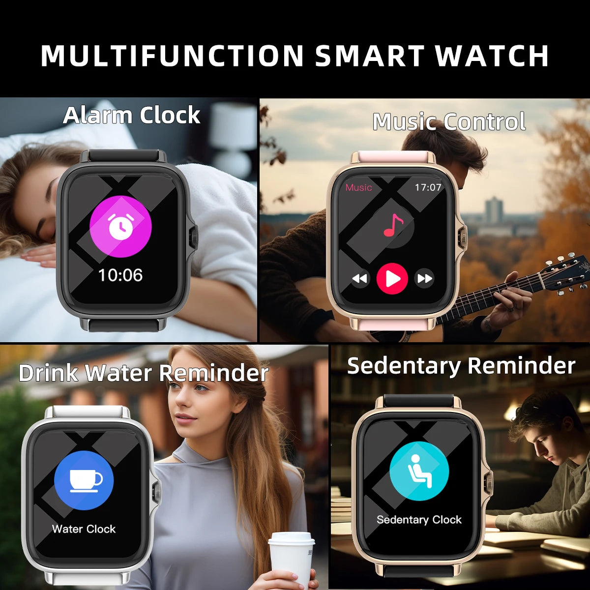 1.83” Waterproof Smartwatch (iOS & Android)