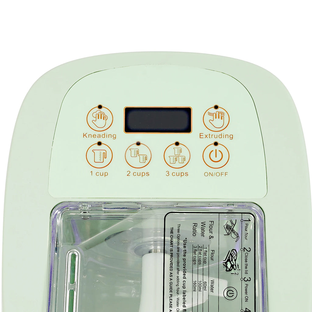Electric Pasta Maker – Automatic Noodle Machine with 13 Discs for Spaghetti & Fettuccine