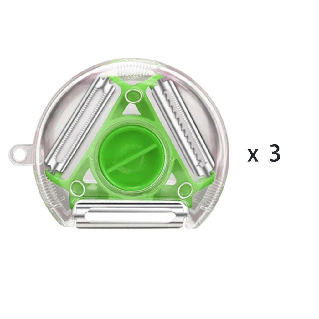 3-in-1 Magic Kitchen Tool – Peeler, Slicer & Shredder (50% OFF)