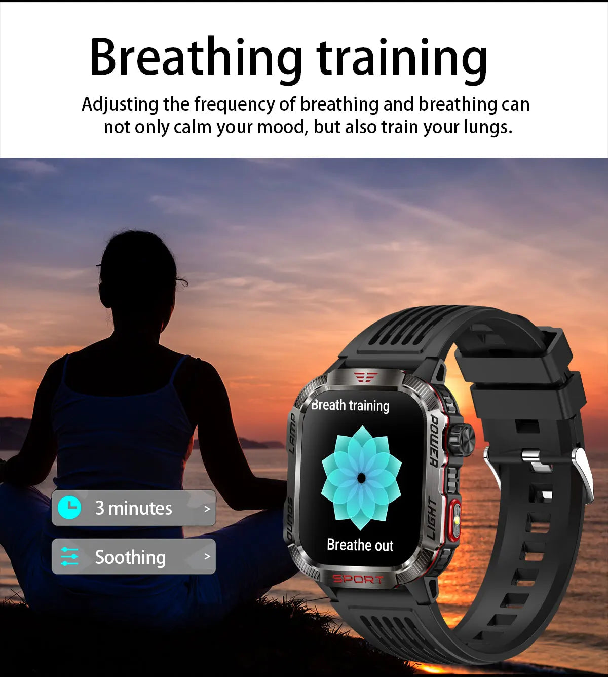 Men’s Pro Smartwatch – Waterproof Design with Fitness & Call Features