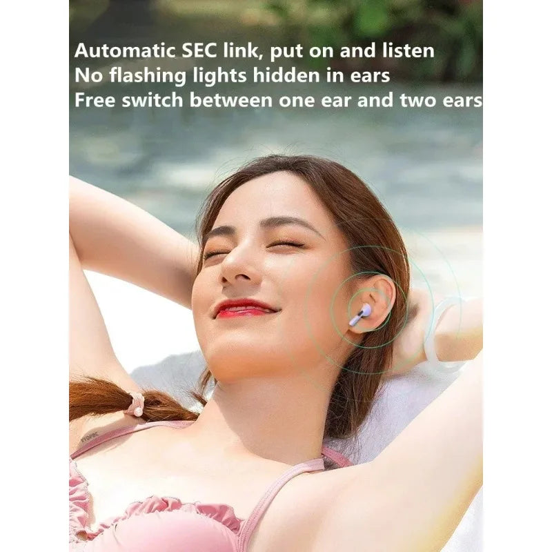 TWS Bluetooth Earphones for Wireless Bluetooth Headset Noise Cancelling Earbuds with Mic  Wireless Headphones