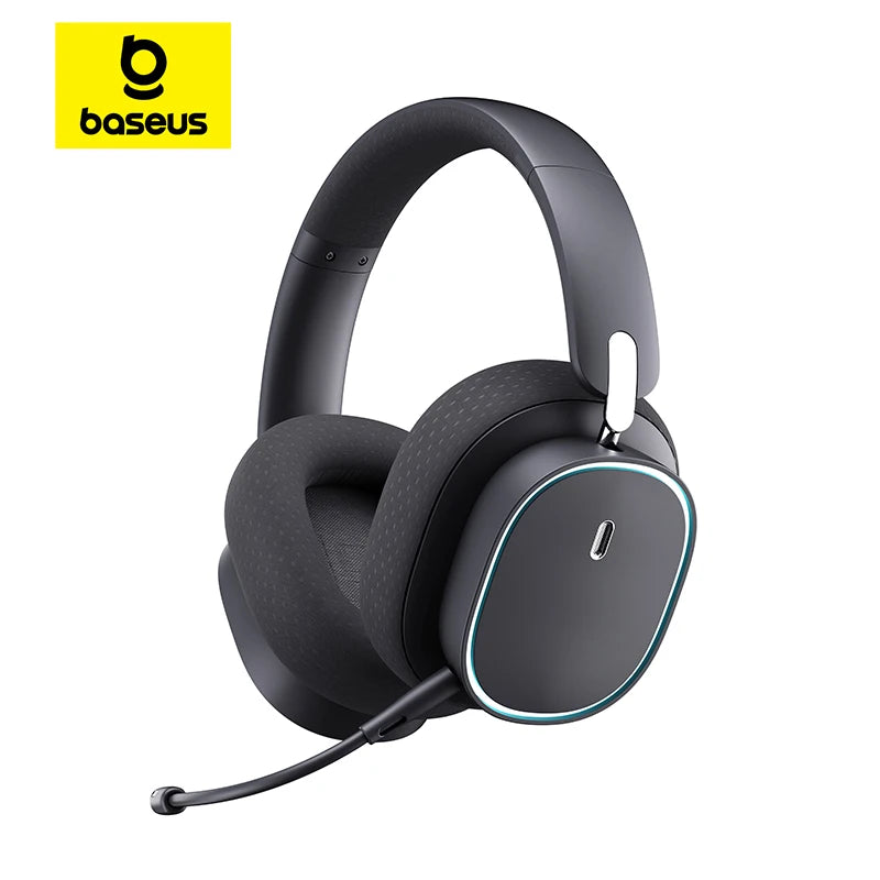 Baseus GH02 Wireless Gaming Headphones – Bluetooth 5.3 & RGB Lighting