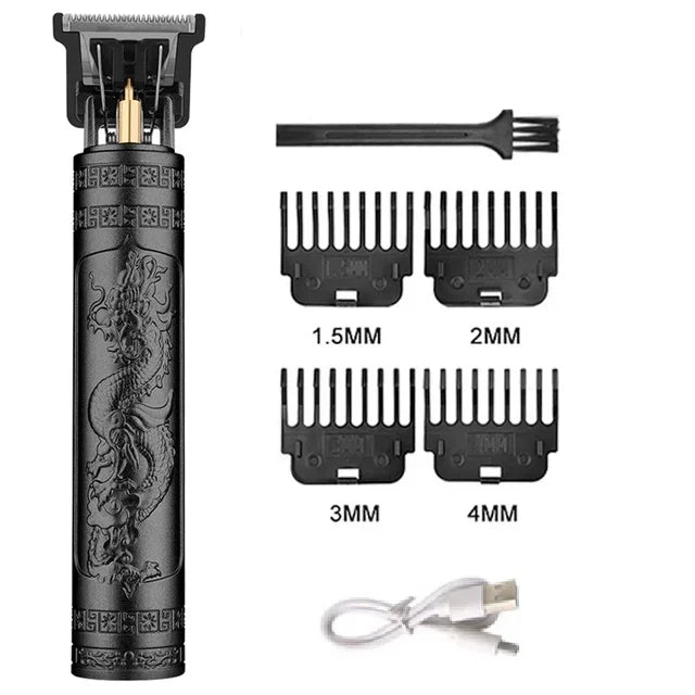 Electric Shaver Barber Vintage Hair Clipper Cordless Trimmer portable USB Fast Charging Hair Cutting Machine Professional Barber