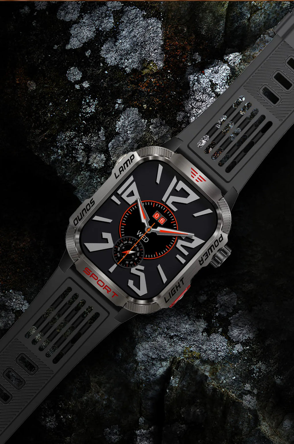 Men’s Pro Smartwatch – Waterproof Design with Fitness & Call Features