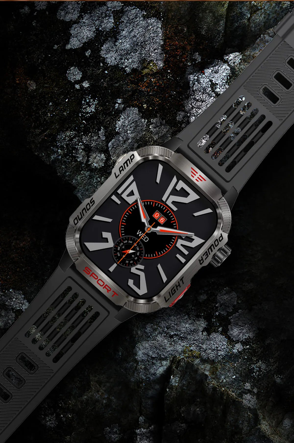 Men’s Pro Smartwatch – Waterproof Design with Fitness & Call Features
