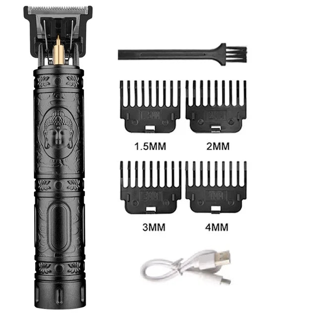 Electric Shaver Barber Vintage Hair Clipper Cordless Trimmer portable USB Fast Charging Hair Cutting Machine Professional Barber