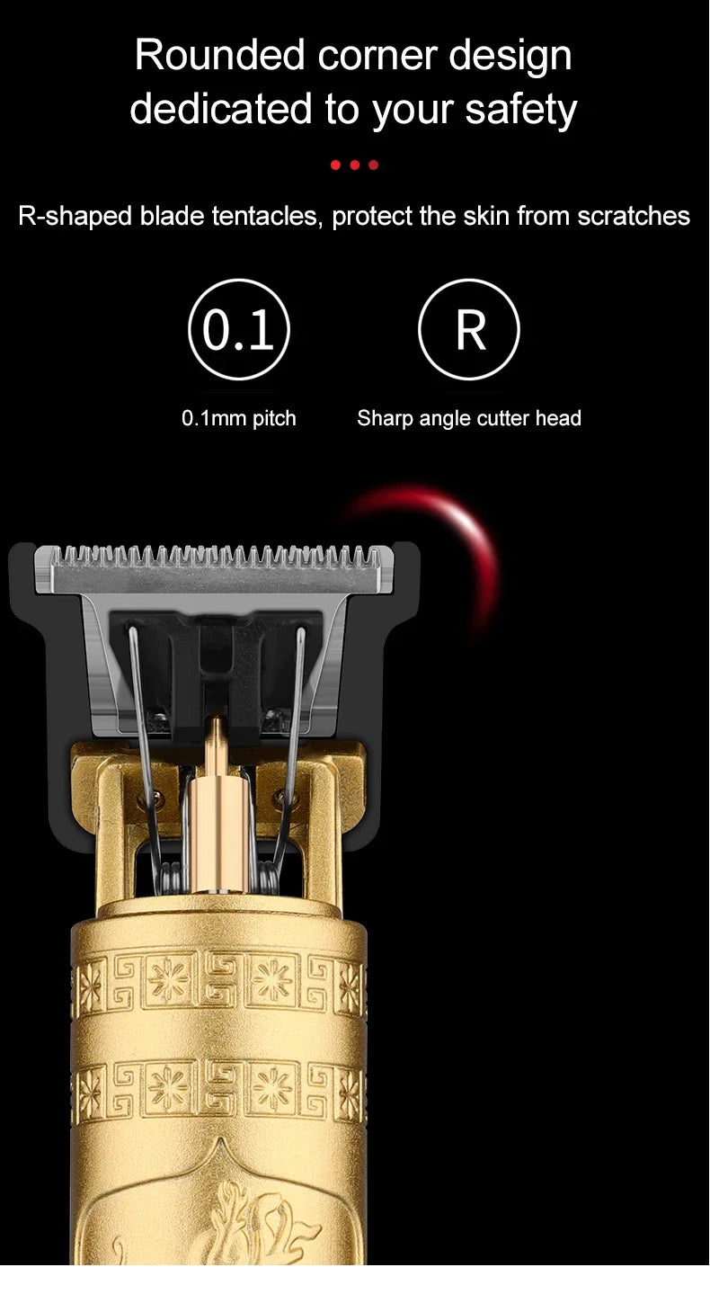 T9 Vintage Hair Trimmer – Cordless Rechargeable