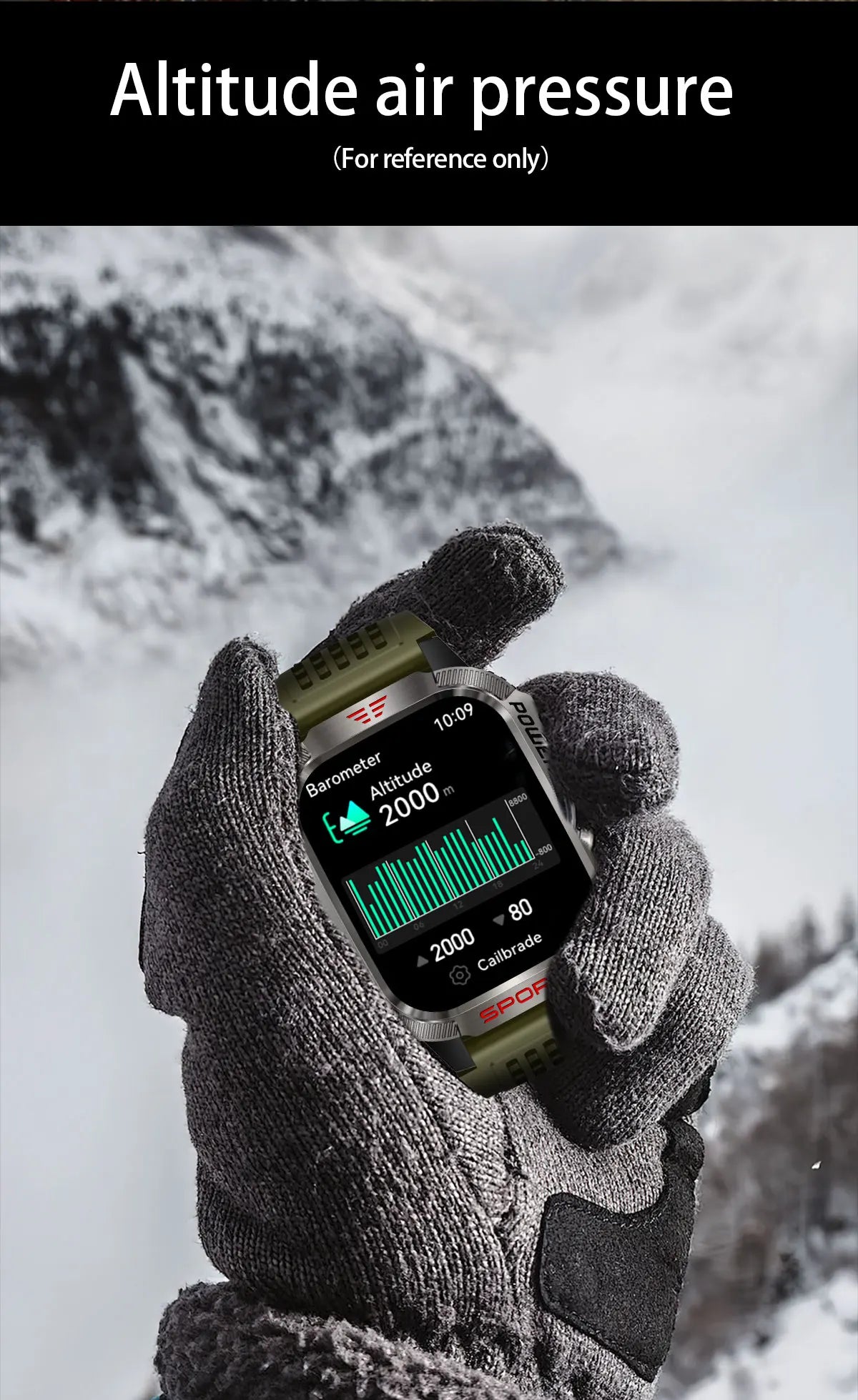 Men’s Pro Smartwatch – Waterproof Design with Fitness & Call Features