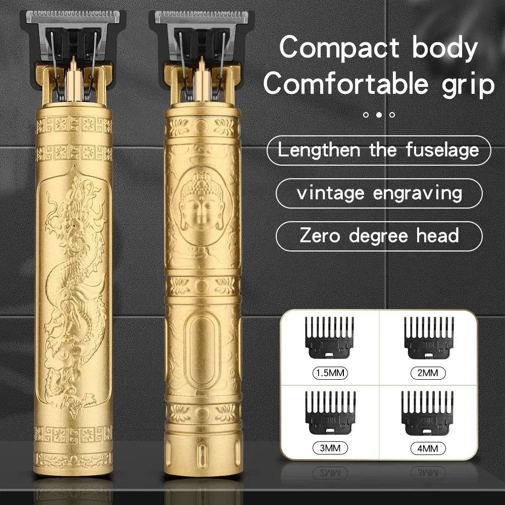 T9 Vintage Hair Trimmer – Cordless Rechargeable