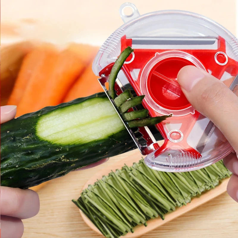 3-in-1 Magic Kitchen Tool – Peeler, Slicer & Shredder (50% OFF)