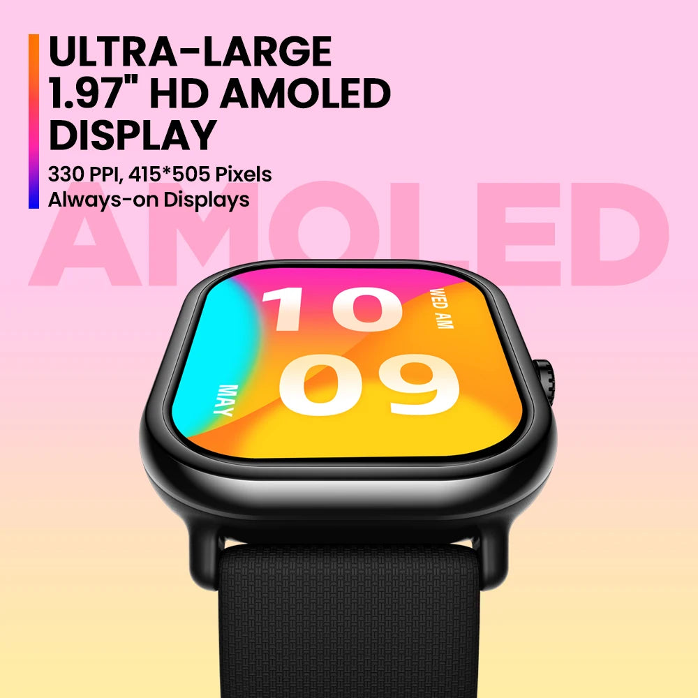 Zeblaze GTS 3 Pro – Smartwatch with AMOLED Screen & Health Monitor