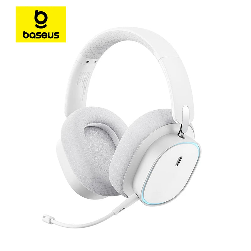 Baseus GH02 Wireless Gaming Headphones – Bluetooth 5.3 & RGB Lighting