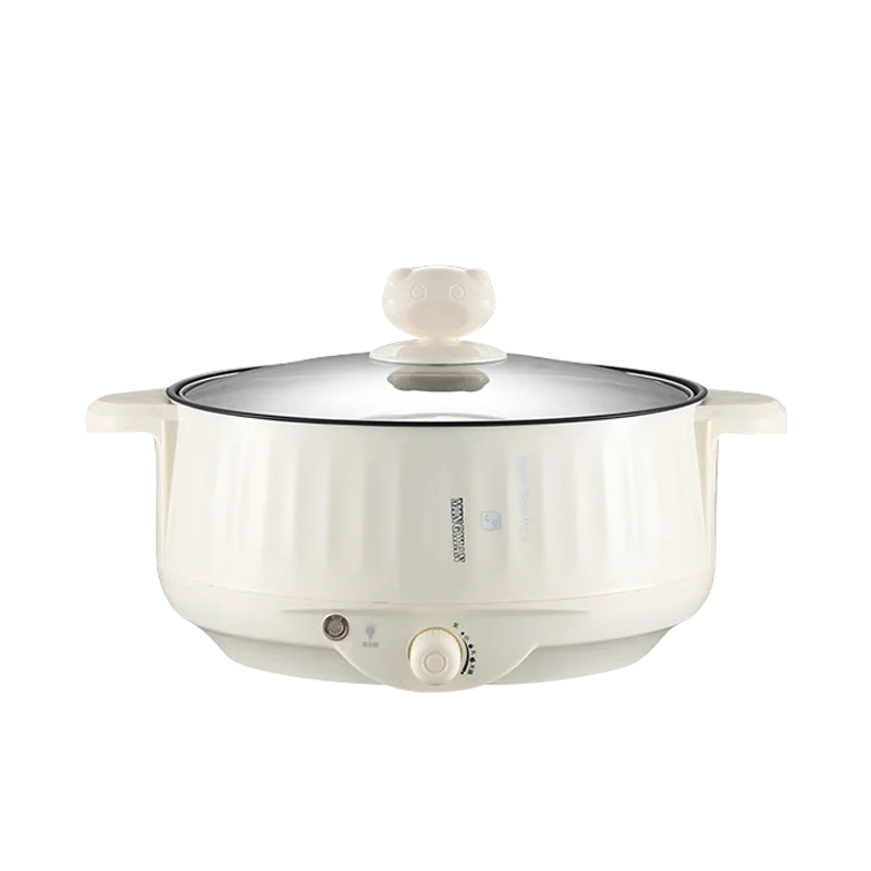 Compact Multi-Cooker – 220V Non-Stick Electric Pot for 1–2 Person Meals