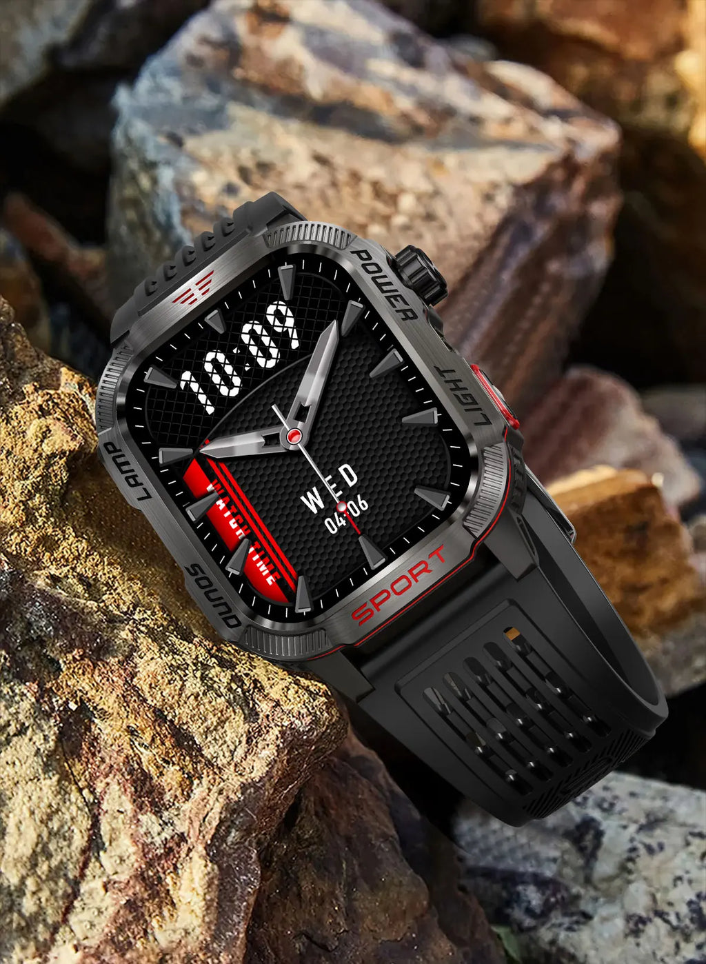 Men’s Pro Smartwatch – Waterproof Design with Fitness & Call Features