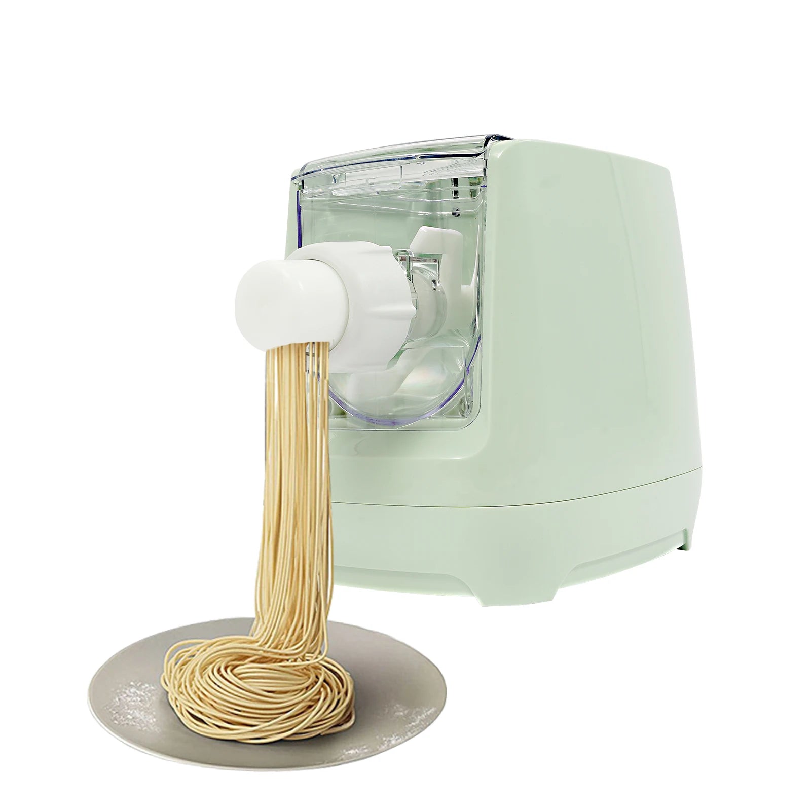 Electric Pasta Maker – Automatic Noodle Machine with 13 Discs for Spaghetti & Fettuccine