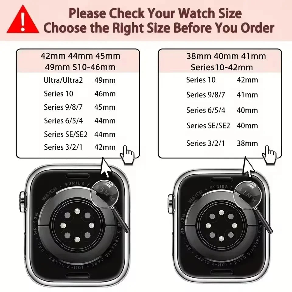 Ocean Band for Apple Watch (Series 3–10, SE, Ultra 2)