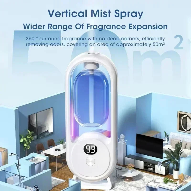 Automatic Aroma Diffuser – Perfume & Essential Oil Machine for Kitchen & Bathroom