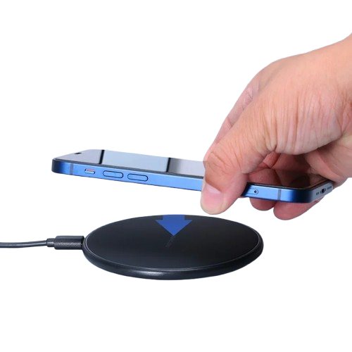 Fast Wireless Charging Pad – Compatible with iPhone & Samsung