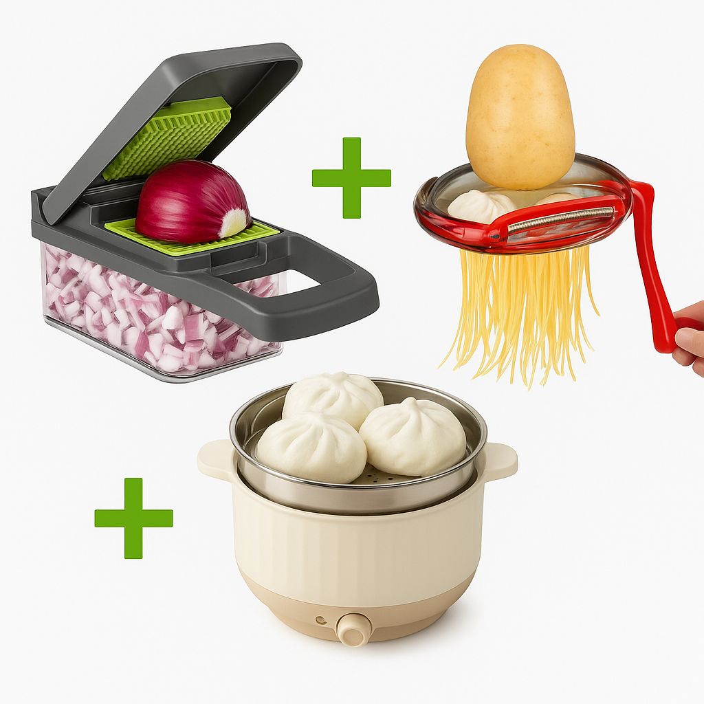 🔥 Ultimate Kitchen Kit - SAVE $20! US$ 52,00 (Get all 3 products + save extra $20!)